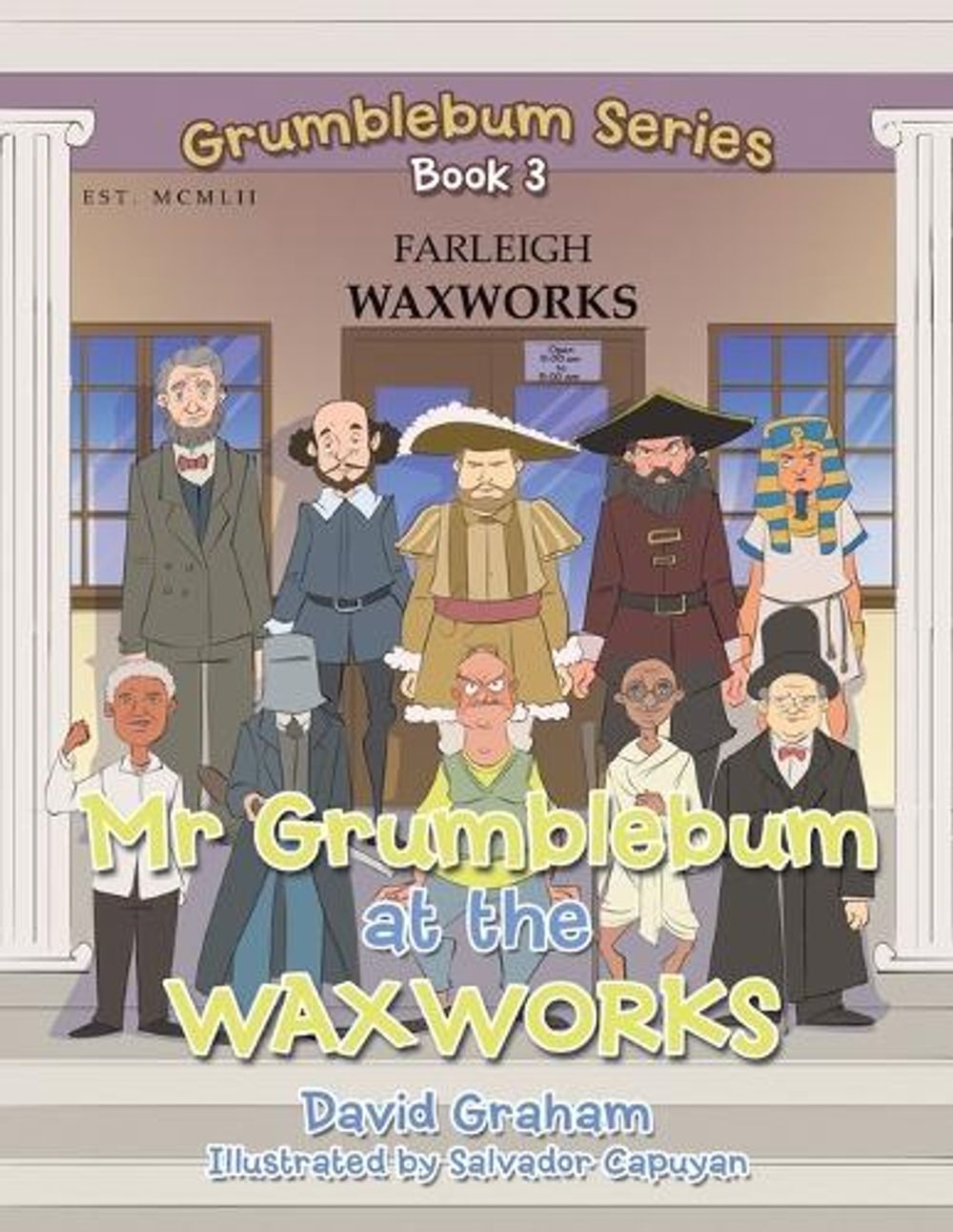 Mr Grumblebum at the Waxworks book cover